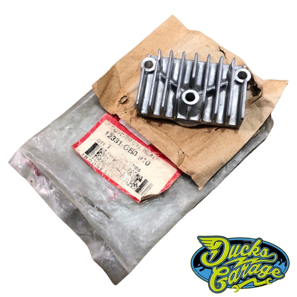 Cover Tutup Cylinder Head Kanan Honda C70 C700 C800 Supercup Original Silver