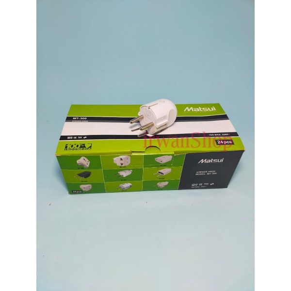 Steker Arde Matsui MT 300 24 Pcs / Jek Arde Matsui Per Dus