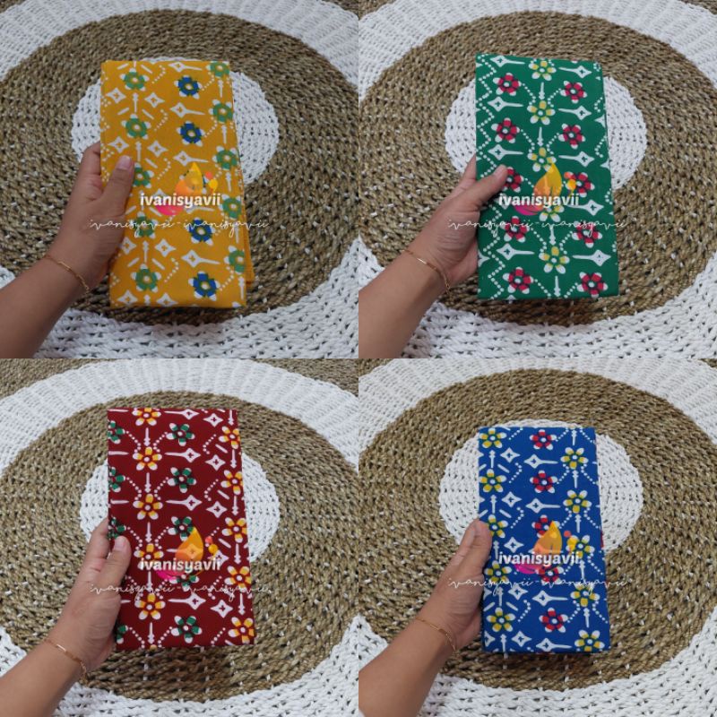 Sabuk / Lontong - Motif Cinde Warna Lengkap || Aksesoris Prewed