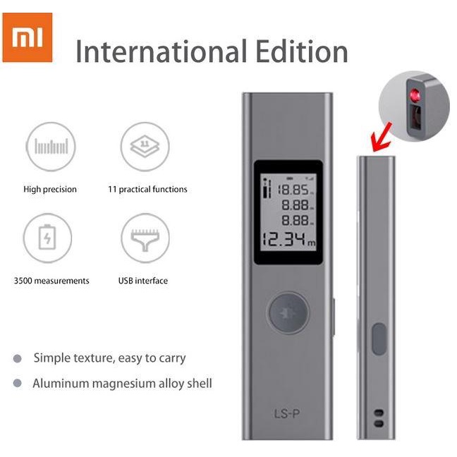 Meteran Laser Pengukur Jarak Xiaomi LS-P 40M Digital Laser Rangefinder