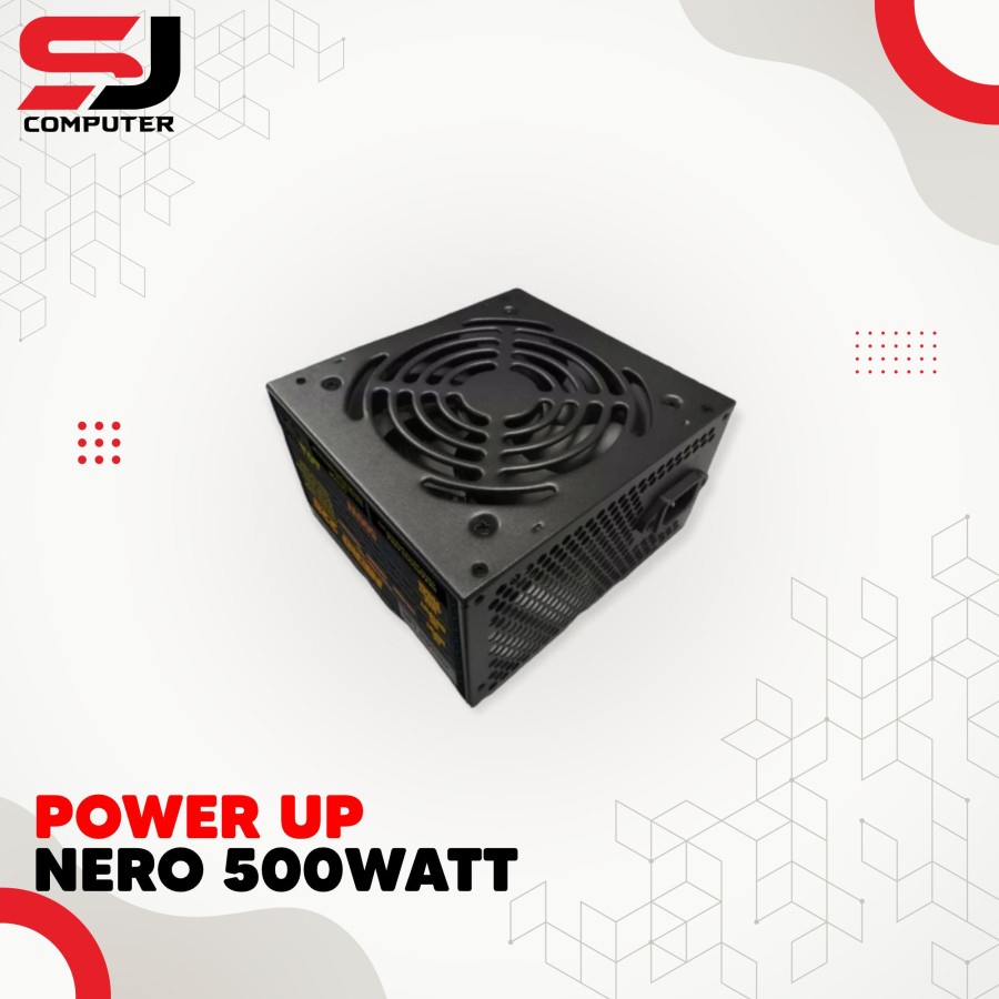 Power Supply 500 Watt Power Up Nero 225 Original High Quality