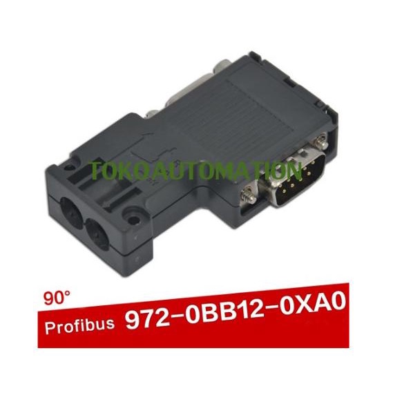 6ES7972-0BB12-0XA0 90 Degree Profibus Connector W PG Port 0BB12-0XA0 automationc00