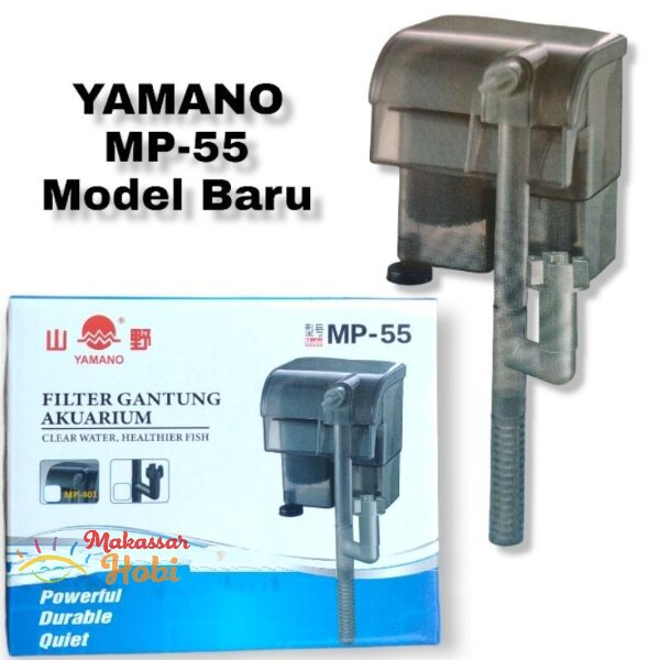 Yamano MP 55 Hang On Filter Gantung Aquarium Aquascape Hanging MP55