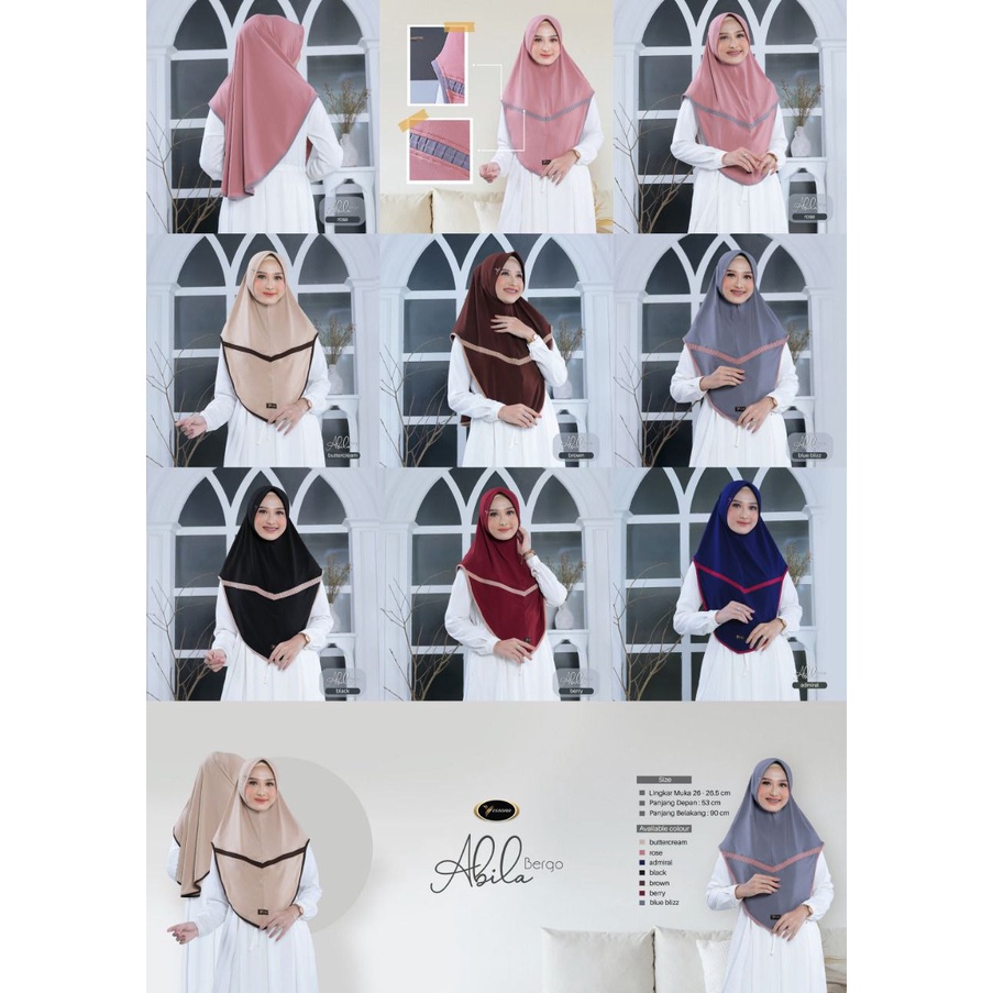 Hijab Yessana Bergo Abila Jersey Arsy Ejamas Hijab Store