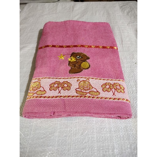 Promo 3  pcs Handuk bordir 50 x 100 dan  70 x 140 / Tebal dan halus