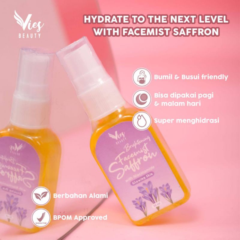 FACE MIST SAFFRON BY VIES BEAUTY-FACE MIST SAFFRON