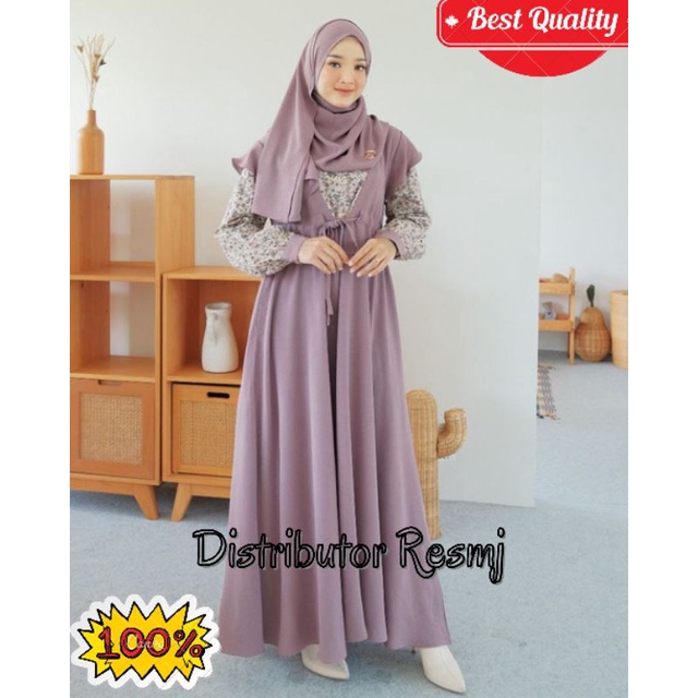 KATYA DRESS FAUZ HIJAB | GAMIS MURAH