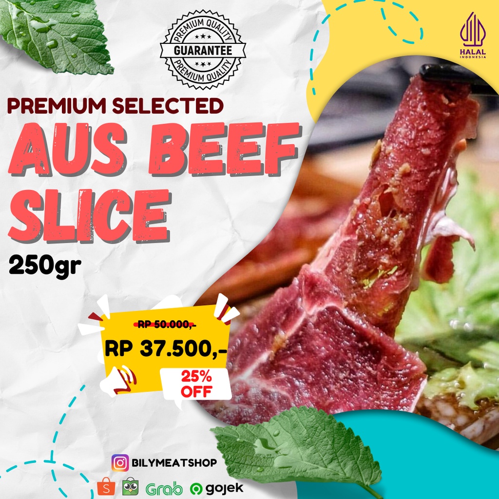 

AUS Sliced Beef (AUS Shortplate) / Yoshinoya 250 gr , 500 gr , 1 kg