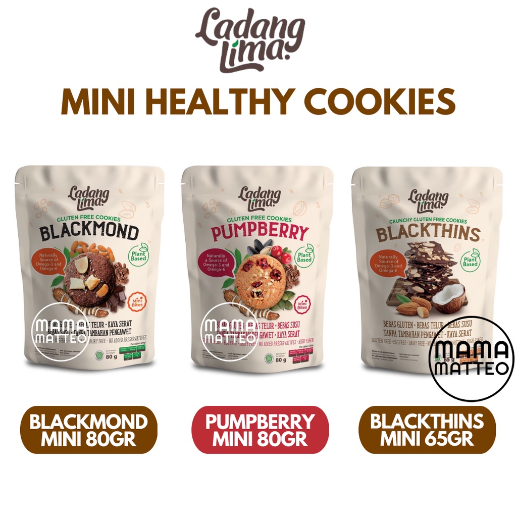 LADANG LIMA Blackmond Pumpberry Blackthins Cheesethins Cookies 180gr Bandung / Kukis Mini Bites / Snack Black Mond BANDUNG