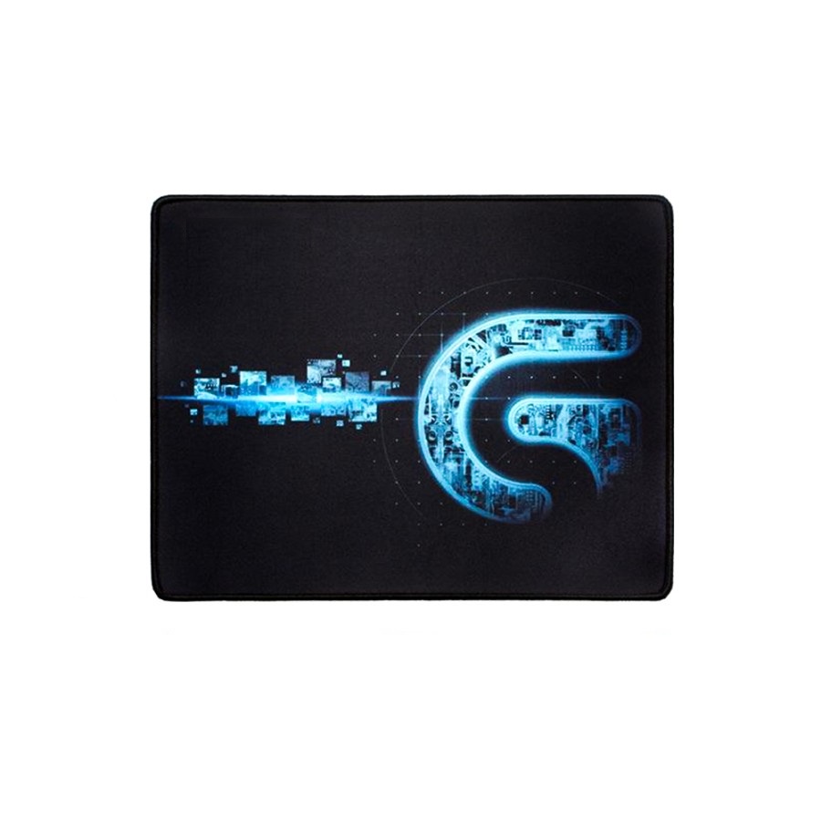 Mousepad Gaming logo Logi G-Version Jahit Pinggir 26