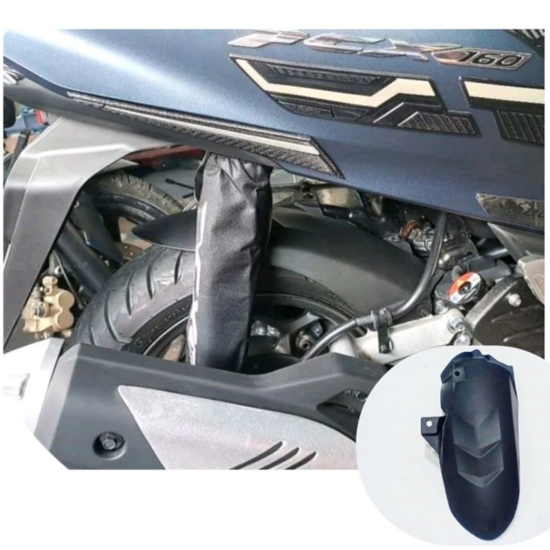 Spakbor Kolong PCX 160 Bahan ABS plastik Panjang Hugger Kolong PCX 160