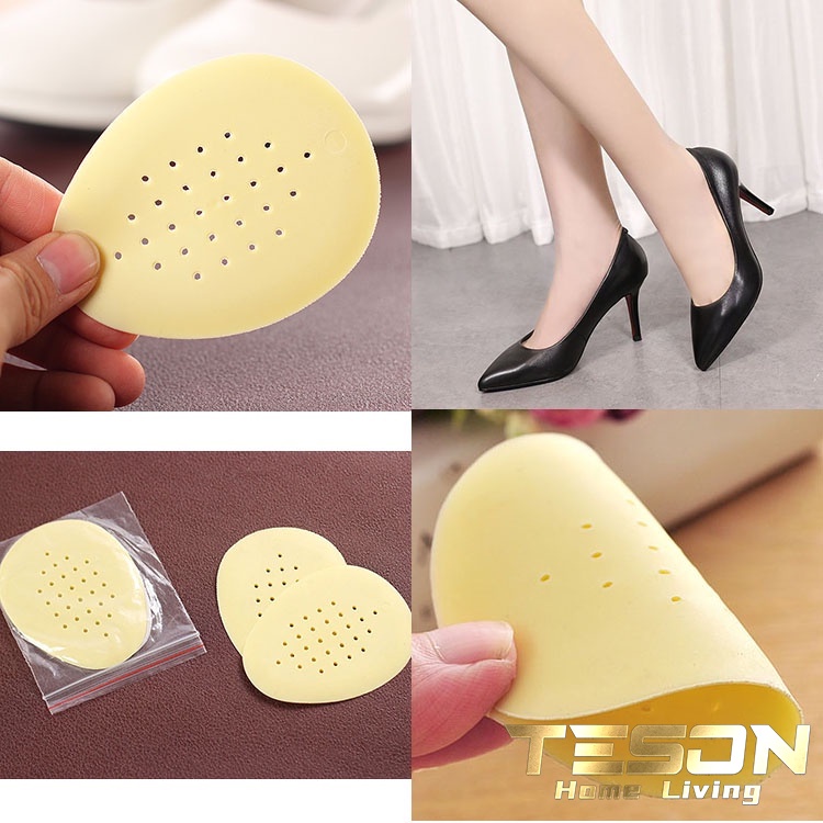 Bantalan Kaki Depan Kuning Alas Sepatu Silikon / High Heels Insole Pad