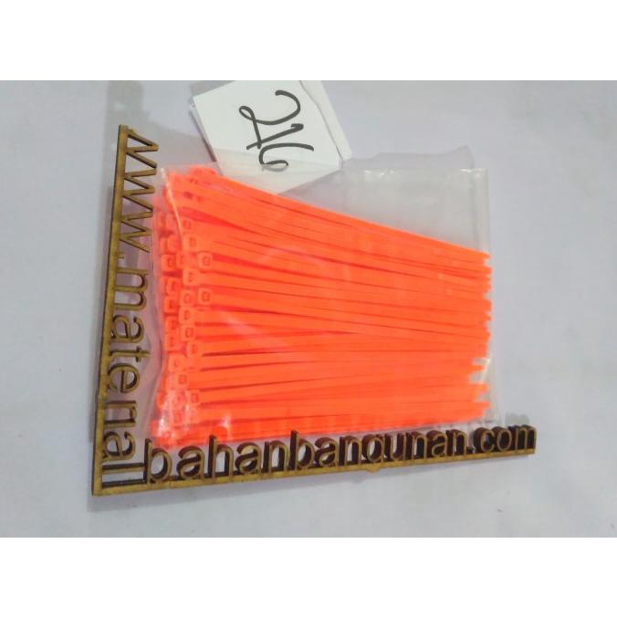 

kabel tis orange panjang 15 cm nylon cable tie ikat jual per 10 citrab44 Ayo Beli