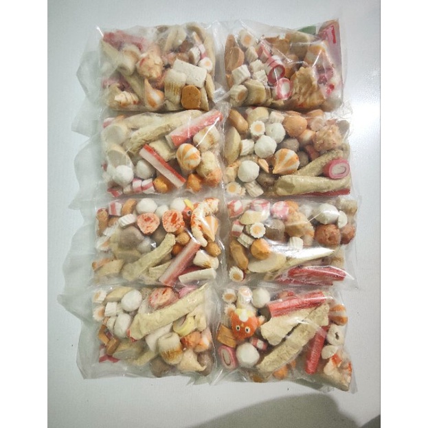 

Bakso Mix Seafood 450gr ( isi dikirim sesuai stok)