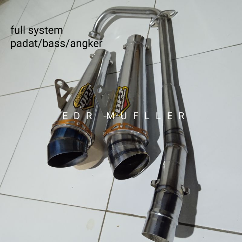 KNALPOT RACING DPJ JIGSAW SATRIA FU/JUPITER MX NEW/JUPITER MX OLD