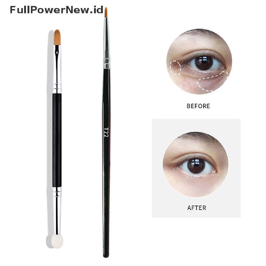 Power Concealer Makeup Brush Double Head Mata Detail Concealer Brush Alat Makeup ID