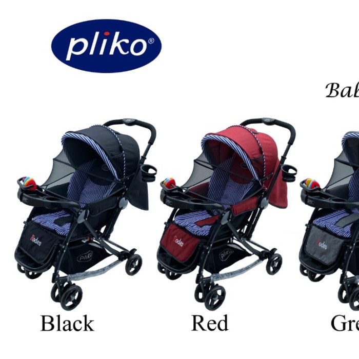 Dijual Baby Stroller Pliko Rodeo 398 R /Stroler Bayi Murah/Kereta Dorong Bayi Diskon