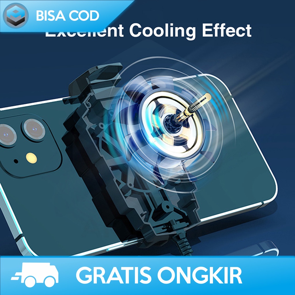 PHONE COOLER GAMING G6 RADIATOR SMARTPHONE FAST COOLING GOOD QUALITY