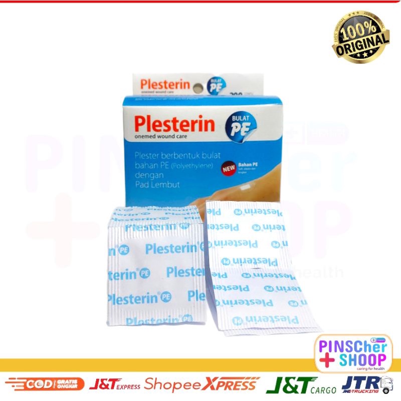 Plesterin Bulat PE Tranparan OM Box 200 Pcs