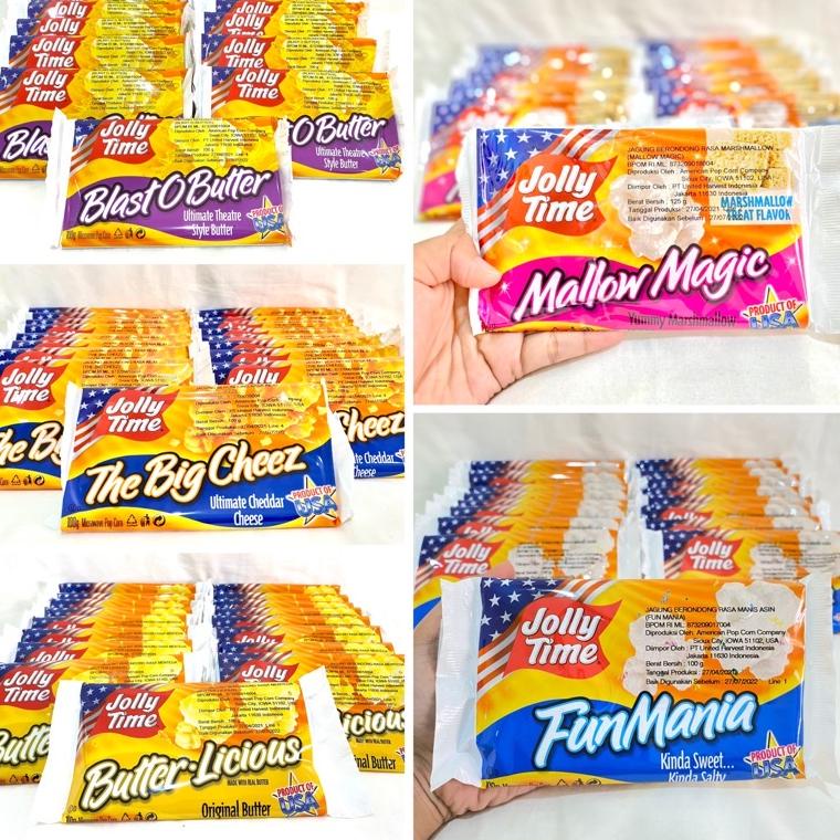 

Super Sale ' Popcorn Jolly Time Aneka Rasa - Microwave Popcorn ✿