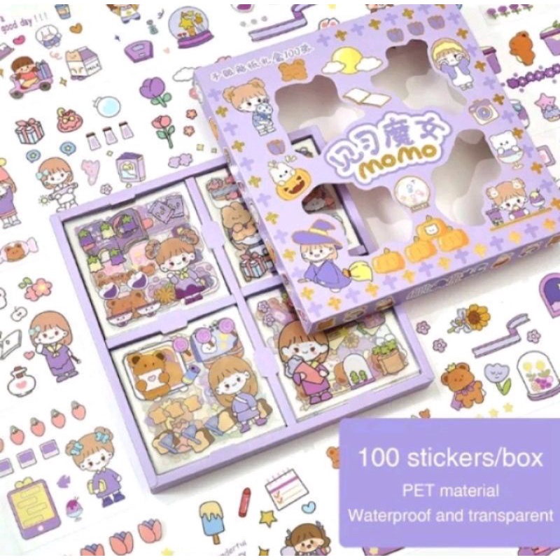 Stiker Momo 10 lembar