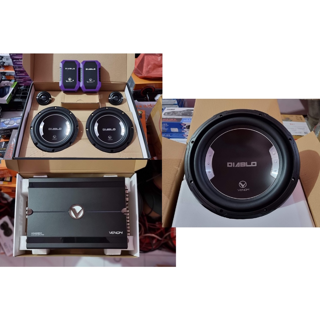PAKETAN AUDIO 2WAY VENOM DIABLO