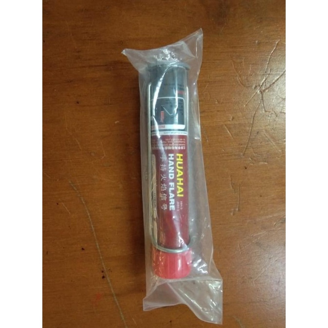 

Red Hand Flare Hua Hai / Alat pengirim SOS kapal