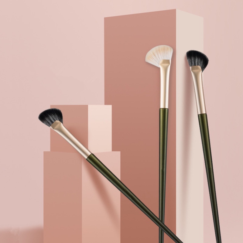 Magic789 Sikat Peneduh Siku Trendi Kontur Hidung Brush Highlight Bubuk Cream Kosmetik Concealer Foundation Eye Shadow Blending Brushes Alat Makeup