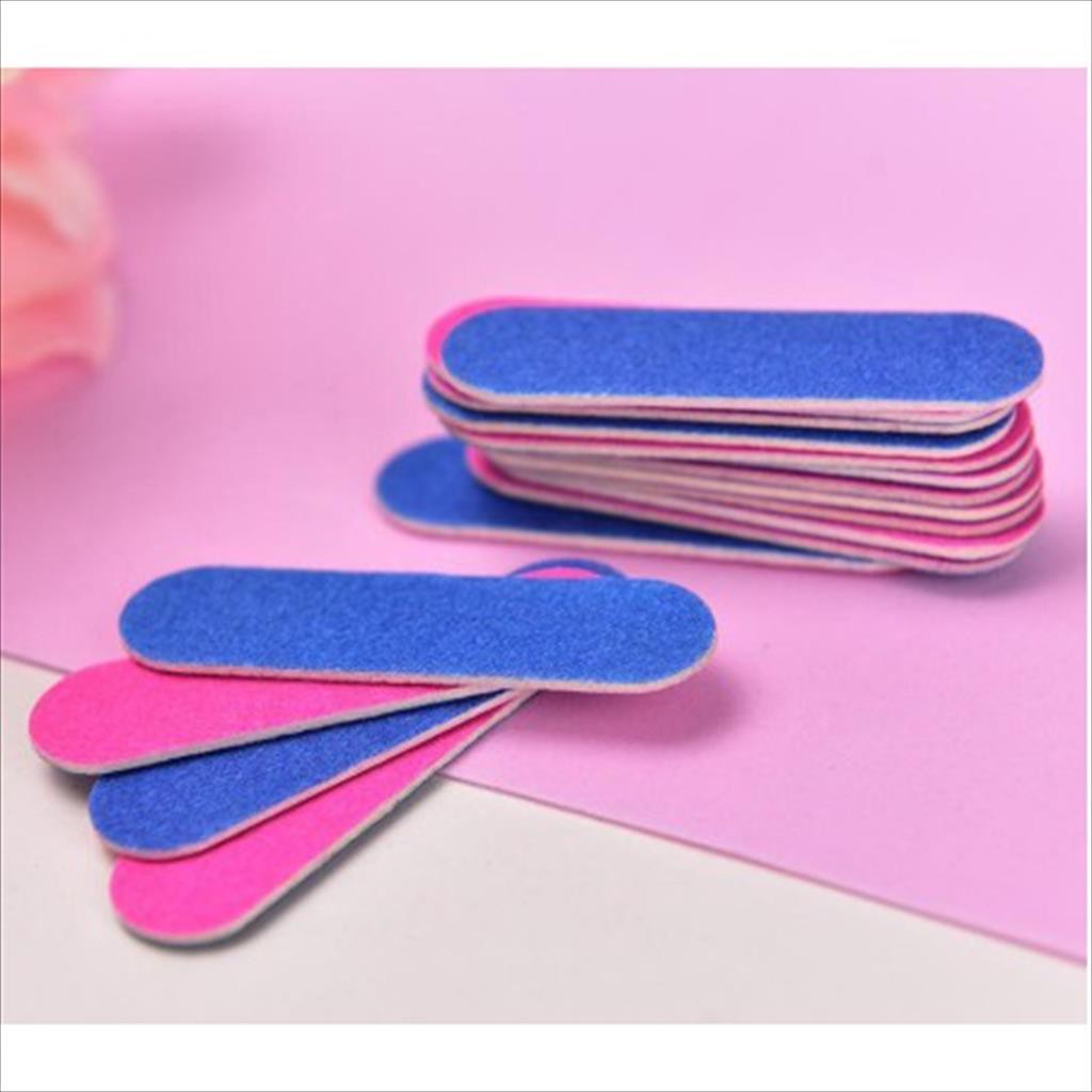 kikir kuku / buffer kuku Mini Nail Files Nail Disposable Cuticle Remover Buffers Nail Art Tools