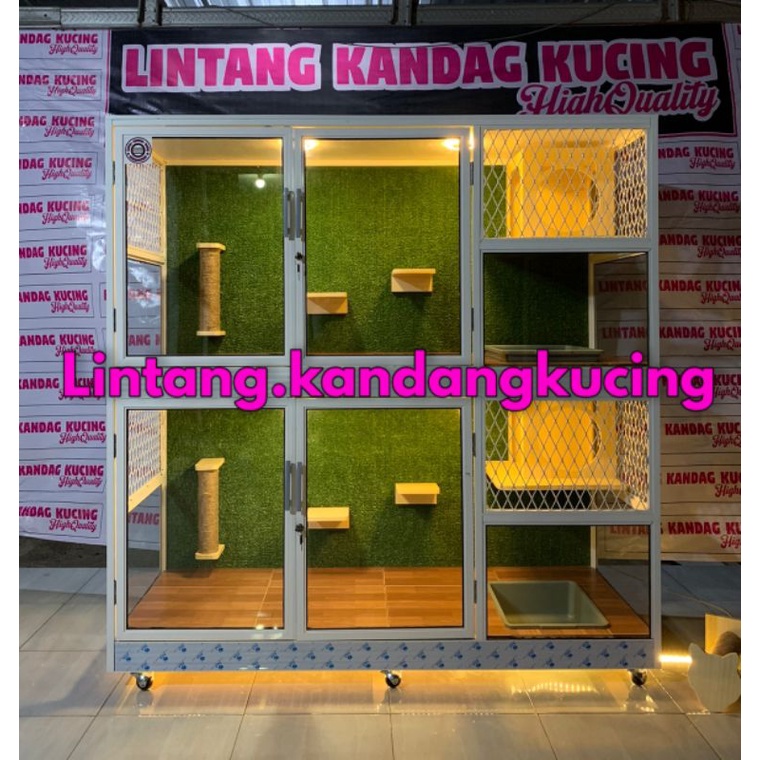Kandang Kucing Besar Kandang Kucing Murah Kandang Kucing Minimalis Kandang Kucing 2 Tingkat Mainan K