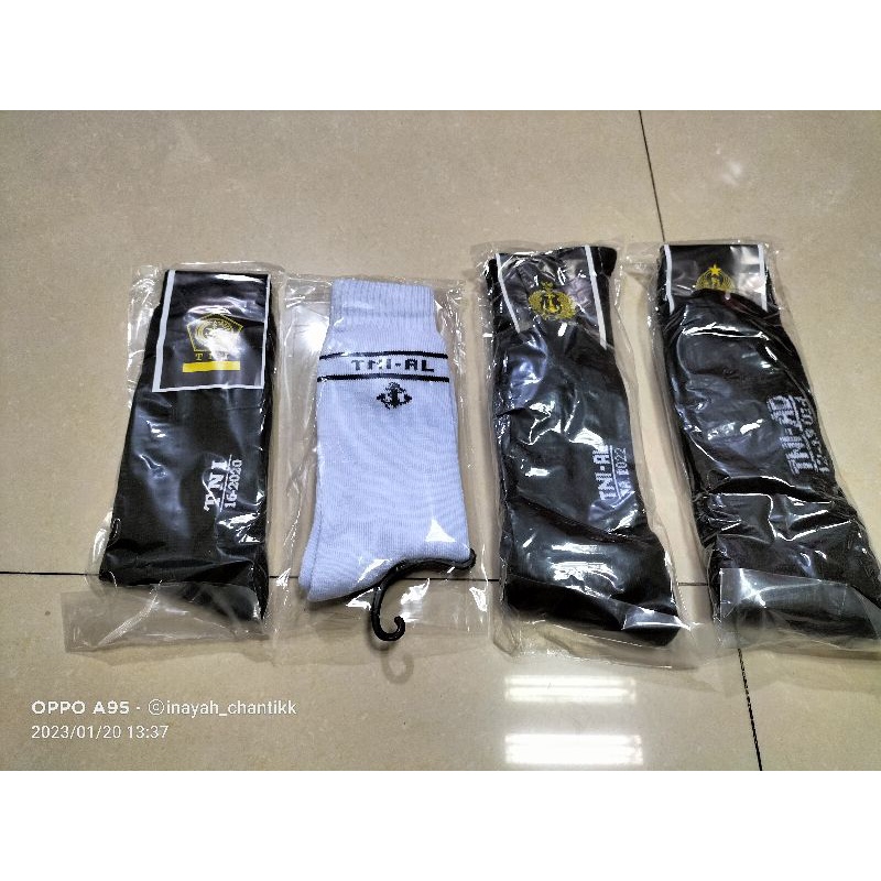 KAOS KAKI PDL / PDH / OLAHRAGA TNI POLRI