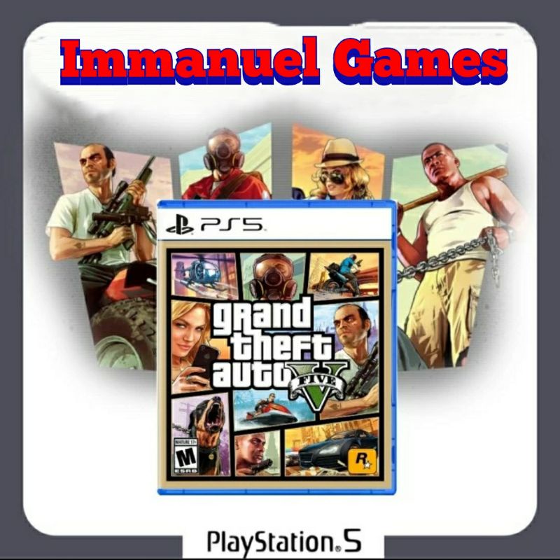 Game Ps5 Gta 5 / Gta v Grand Theft Auto V Ps5