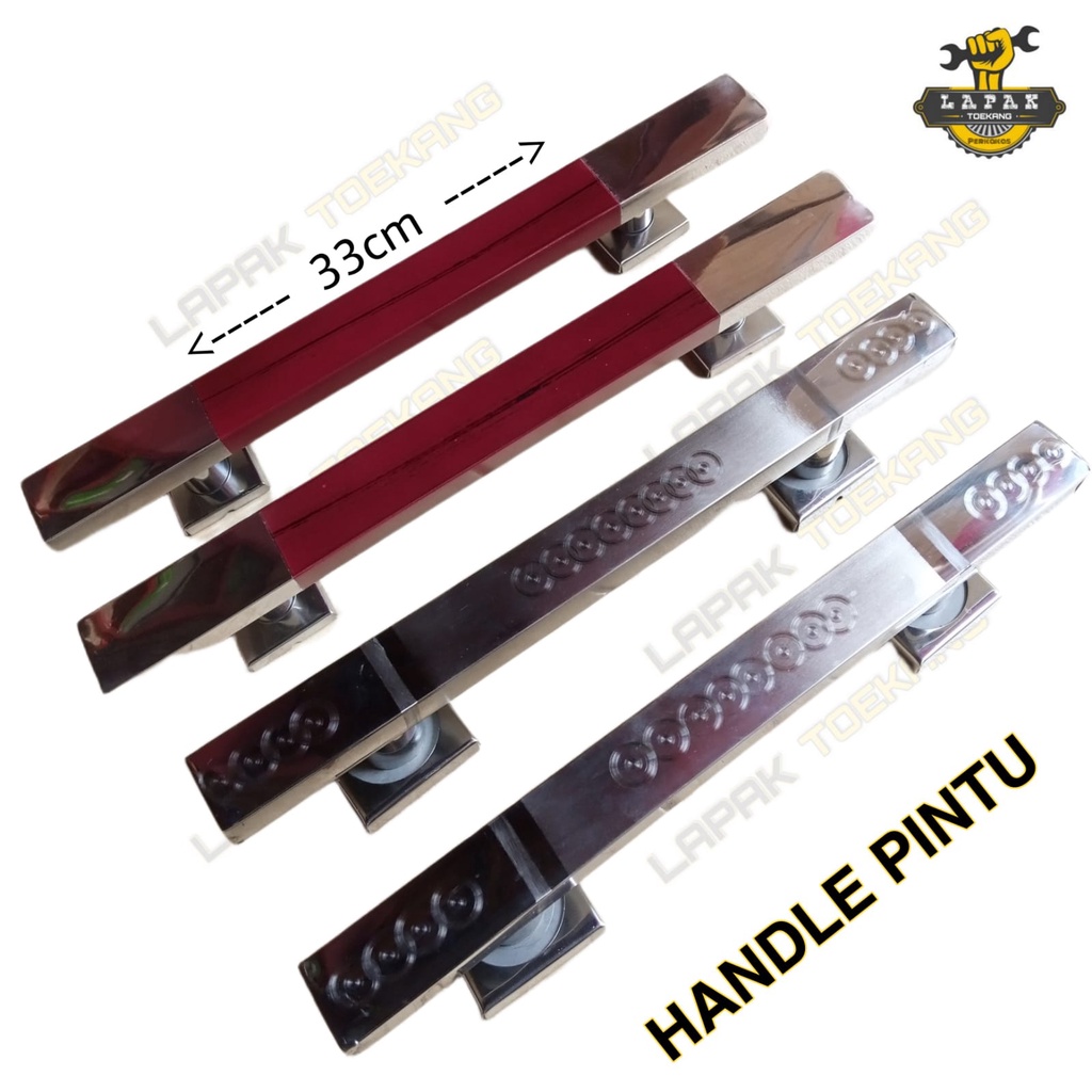 Pegangan Handle Pintu Kupu Tarung Minimalis 33cm pegangan pintu stainless handle almari lemari