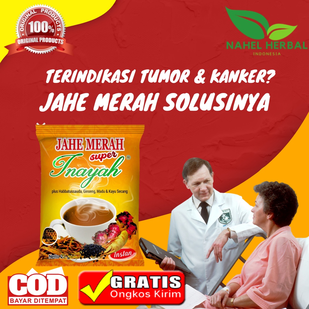 Obat Ramuan Kanker Payudara, Hati, Paru Paru, Otak Ganas Jinak Paling Ampuh - Alami Jahe Merah Super