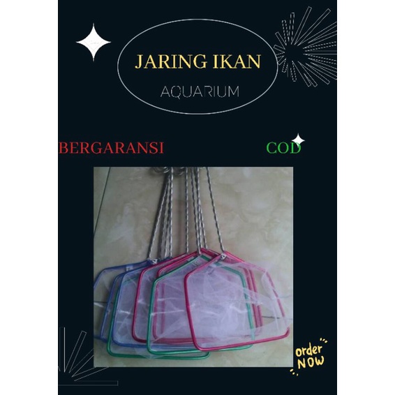 jaring ikan cupang jaring ikan kecil jaring ikan siap pakai jaring ikan mini serokan ikan mini