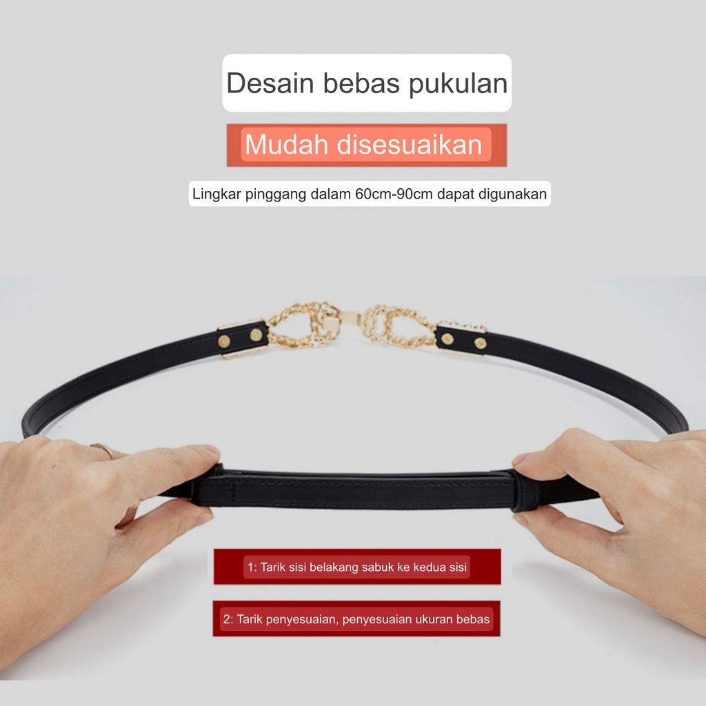 NEW IKAT PINGGANG WANITA / WOMEN BELT / TALI PINGGANG FASHION BELTSHOP 01220-01227