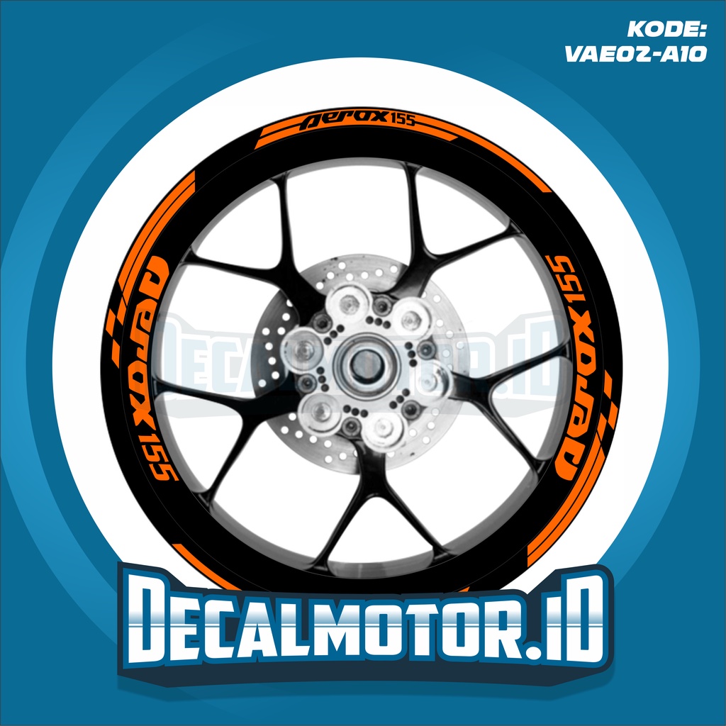 Cutting Sticker Lis Variasi AEROX 155 - Aksesoris Sticker Motor aerox variasi 1 warna - VAE