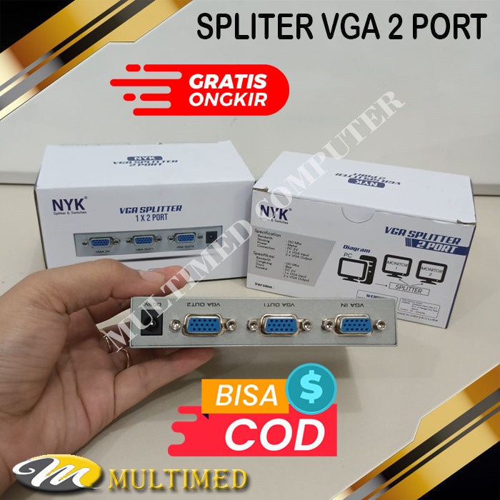 VGA Spliter 2 Port