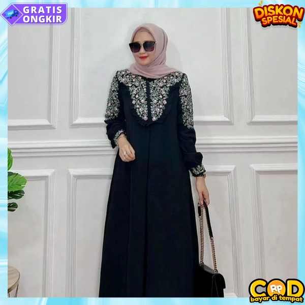 Dres Jumbo Ibu Ibu Dewasa Long Maxy Dress Drees Korea Baju Gamis Kekinian Bsju Games Murah Gamis Ter