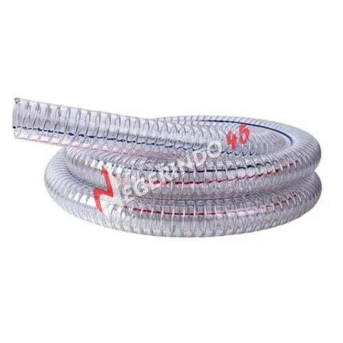 SELANG KAWAT 3/8&quot; 1/2&quot; / PVC SPRING HOSE ( PER ROLL )