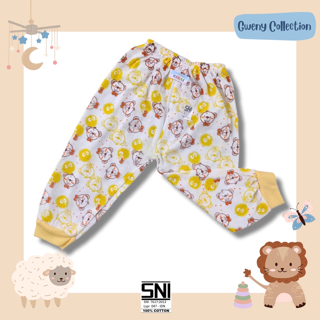 CELANA PANJANG ANAK CELANA BAYI/NEWBORN UNISEX (SKF P)