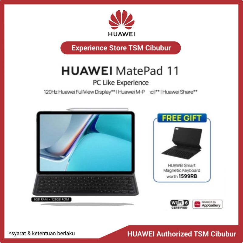 HUAWEI Matepad 11 Tablet [6GB+128GB]