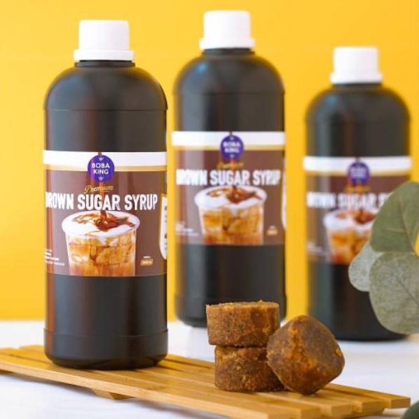 

☆ 1 Lt Bobaking Brown Sugar Liquid SYRUP ♬