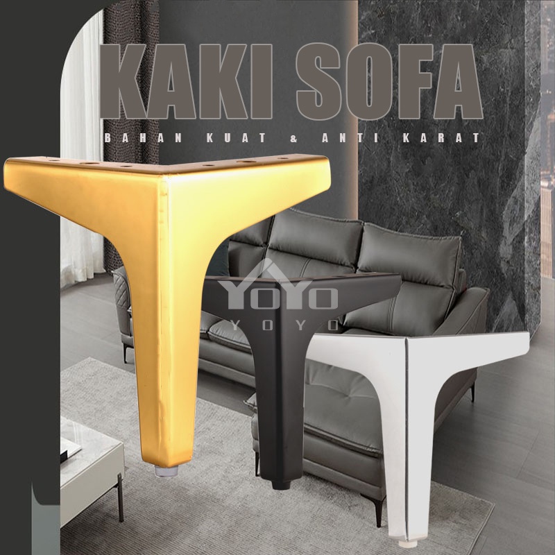 Kaki Sofa Segitiga KAKI SOFA SOFA LEG KAKI BESI