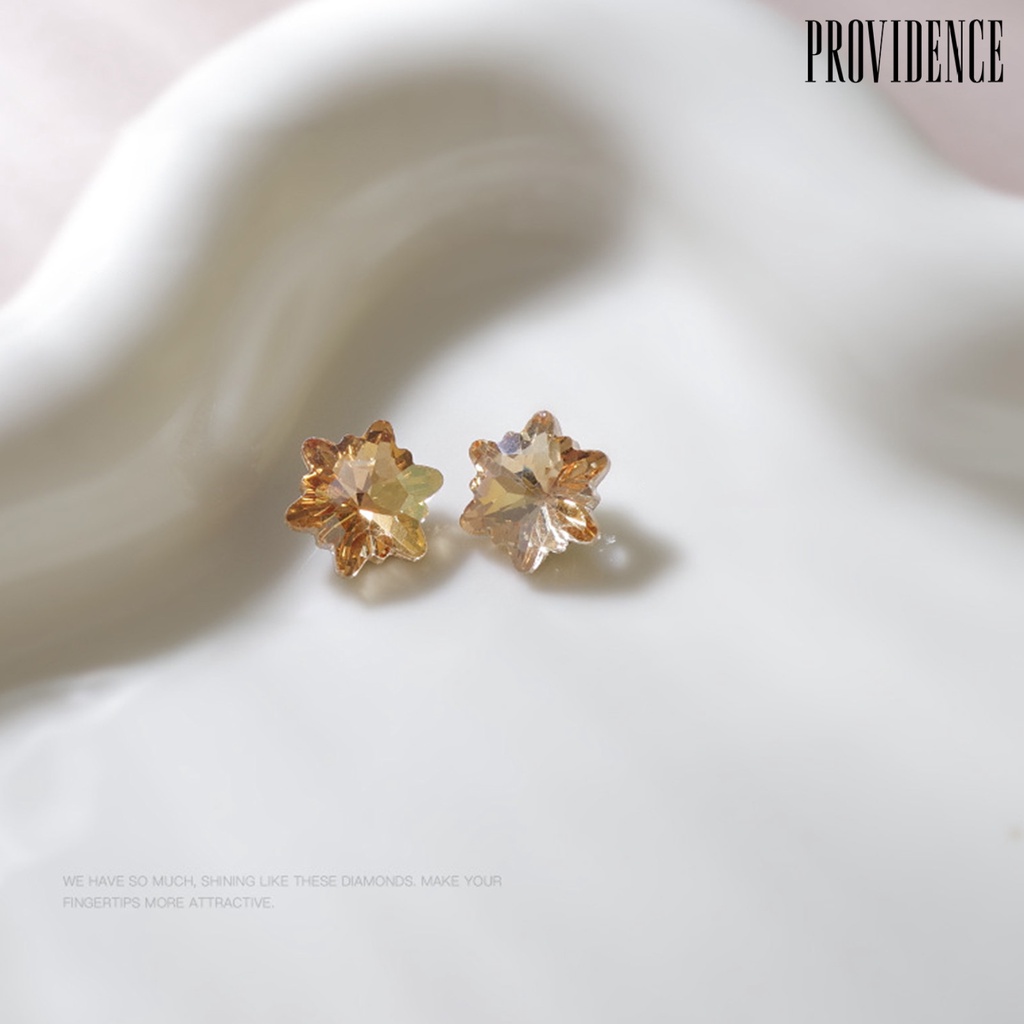 Providence 2Pcs Nail Art Berlian Imitasi Menunjuk Bawah Bersinar Tiga Dimensi DIY Berkilau Berkilau Tidak Teratur Manicure Berlian Palsu Wanita Pasokan