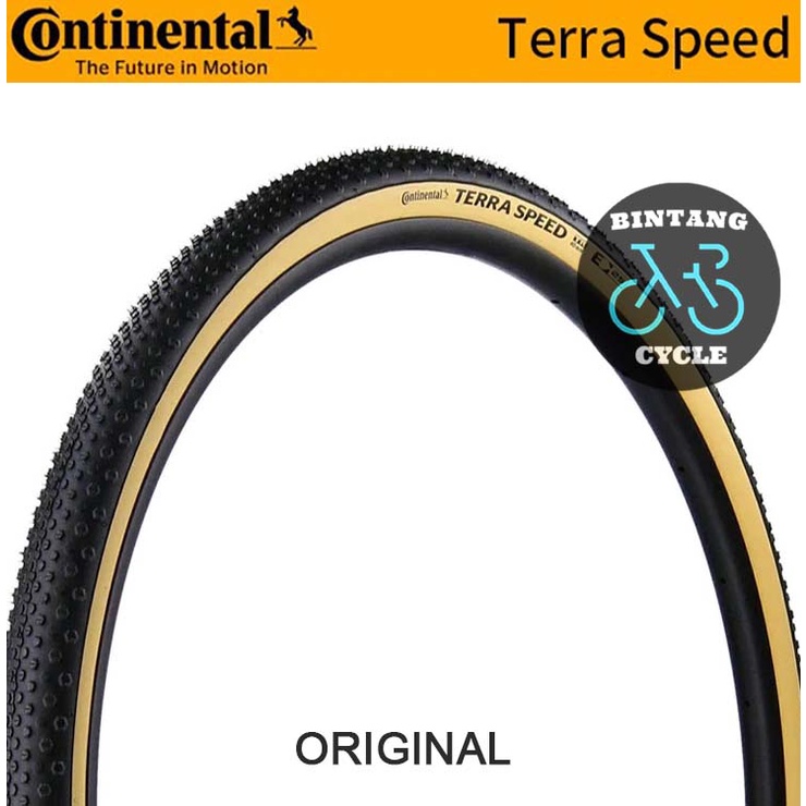 CONTINENTAL TERRA SPEED PROTECTION 700X35C BLACK-CREAM - BAN LUAR SEPEDA