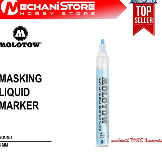 

Molotow Masking Liquid Marker Fluid Pen Pump Cairan Penutup Gambar