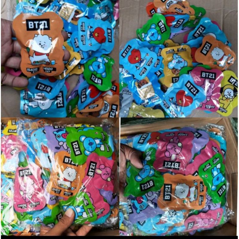 mainan anak boom bag injek isi 10 pcs