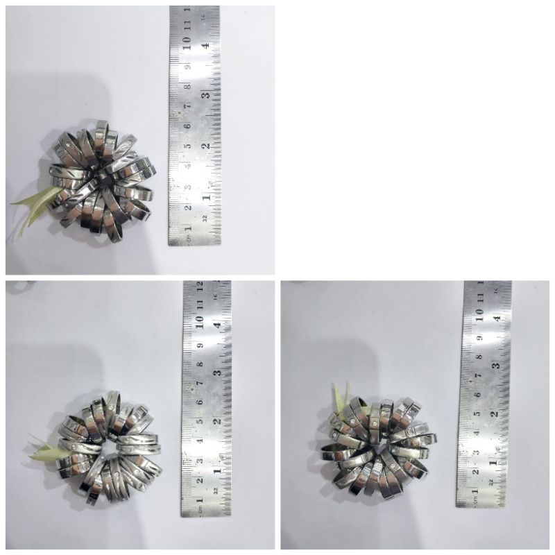 Cincin Monel IRAS Flat Mata / Tatah Tangan Tanpa Sambung 20buah Kulakan Grosir