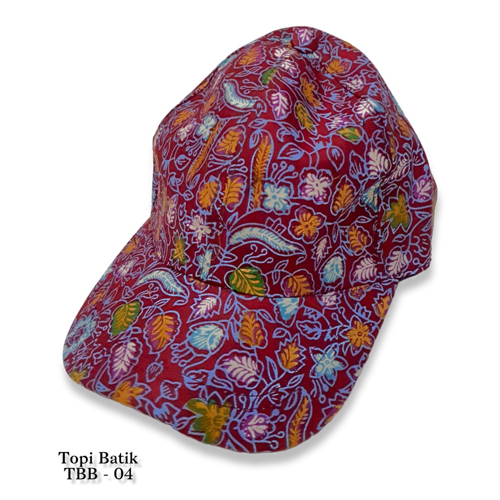 Topi Batik Baseball Handmade Batik Cap TBB_04 / Topi Batik Kain Baseball Jogja